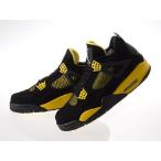 【NIKE】 AIR JORDAN 4 RETRO #308497-008 “THUNDER” ナイキ エアジョーダン 4 レトロ“サンダー” BLACK/YELLOW
