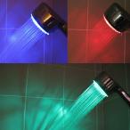 LEDシャワーヘッド/温度センサー付き