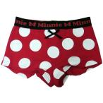 レディースボクサーパンツ / Minnie dot（ミニーマウス）  / ピンク×パープル