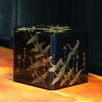 【宮内庁御用達　漆器 山田平安堂】　≪継承工房≫　三段重　和歌蒔絵　　【漆器　重箱　3段】