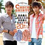 シャツ/チェックシャツ/長袖/メンズ/【B】/キレイめ/カジュアル/アメカジ★imp