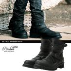 ブーツ/メンズ/ワークブーツ/2012秋冬新作/ベルトロールエンジニアブーツ