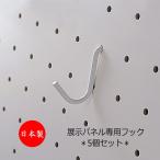 【5個入り】発表用両面有孔ボード展示パネル用フック NO-0502