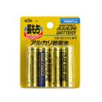 アルカリ乾電池 単3 4P/07-113