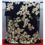 至宝の逸品、極細手刺繍訪問着「紅葉」h-738