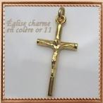 教会クロスチャーム（ゴールドｍｅｄ_11）