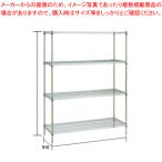 スーパーエレクターシェルフセット[抗菌] LLS1520×P1390×5[業務用組立棚]