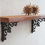 【Vivre elegance】 ブラックアイアン・シェルフ(small)　