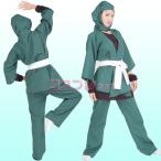 【お買い得　コスプレ】忍たま乱太郎 6年生(緑) 忍者風衣装 z175