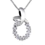 ダイヤモンド ネックレス プラチナ スイートテンダイヤモンドペンダントネックレス-QP