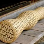 白竹抱き枕ゴザ目（竹夫人/竹婦人/筒枕/筒まくら）