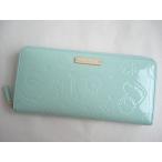 サマンサタバサ(samantha thavasa)　サマンサベガ（samantha vega） ラウンドファスナー長財布　ハート型押し ミント