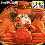 山陰境港産 せこがに（訳あり せいこがに 親がに）約1kg詰（5～8枚入） カニ かに 未冷凍 送料無料