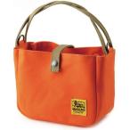 カメラバッグ/プチ（8号帆布製：オレンジ）【バンナイズ/VanNuys】