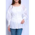 【大特価】【アウトレットセール／OUTLET SALE】エルマノ シェルビーノ / ERMANNO SCERVINO　シャツ【ホワイト】(D142K013MUL)