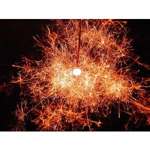 【長崎ぶらぶら】小説「長崎ぶらぶら節」の1シーンから誕生した花火。職人手作りで、色鮮やかな火花が特徴的！