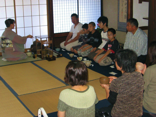 秋の茶会は真野新町 秋の茶会は真野新町