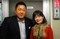 「マット安川のずばり勝負」マット安川、河添恵子／前田せいめい撮影