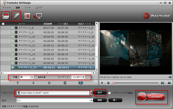 Blu-ray iPhone 4S リッパー