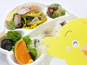 キッズ情熱弁当「ひよこ」630円