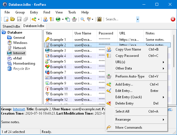 Reset your Windows password, edit the.