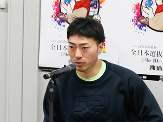 新田祐大選手