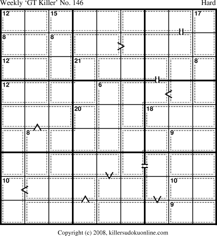 Welcome to Killer Sudoku Online