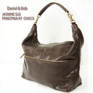 Daniel＆Bob [ダニエル＆ボブ] ショルダーバッグ JASMINE：ジャスミン （Principina プリンチピーナ) choco