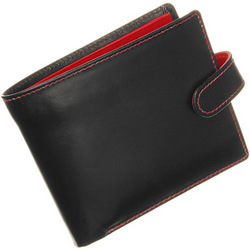 Whitehouse Cox［ホワイトハウスコックス］s9973 二つ折り財布 ブラック・レッド R