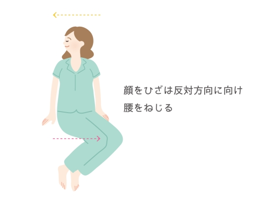 腰のツイスト101713