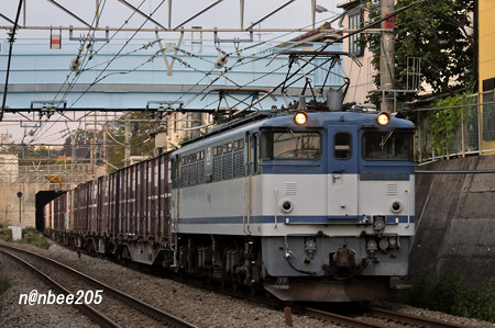 2078ﾚ　EF65 2037+コキ