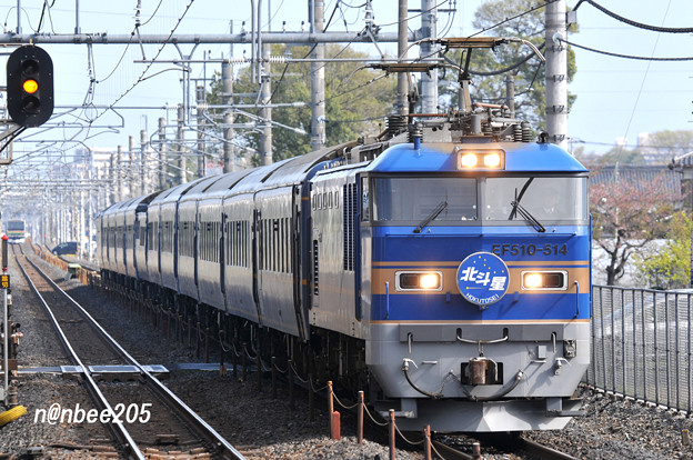 2ﾚ　「北斗星」　EF510-514+24系12B