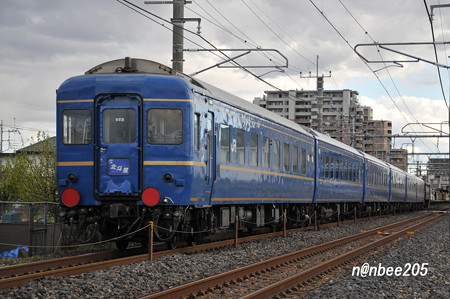 試9502ﾚ　ＥＦ81 133+24系6Ｂ