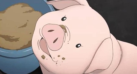 銀の匙 Silver Spoon 第10話 八軒 豚丼と別れる 縄文人 たがめ の格安 弾丸 海外旅行 ２