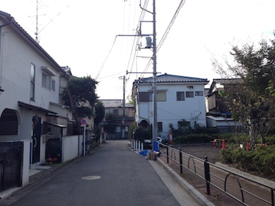 友達の家の前とボロ公園跡