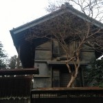 古い蔵（夕方）