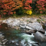 香嵐渓の紅葉★011