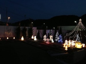 手作りイルミネーション