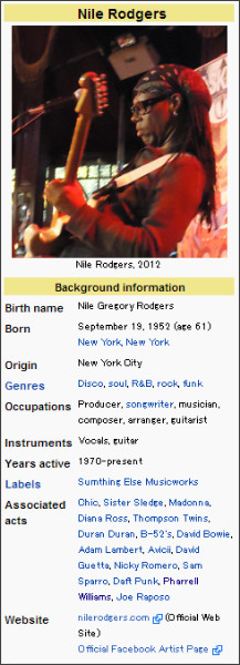 http://en.wikipedia.org/wiki/Nile_Rodgers