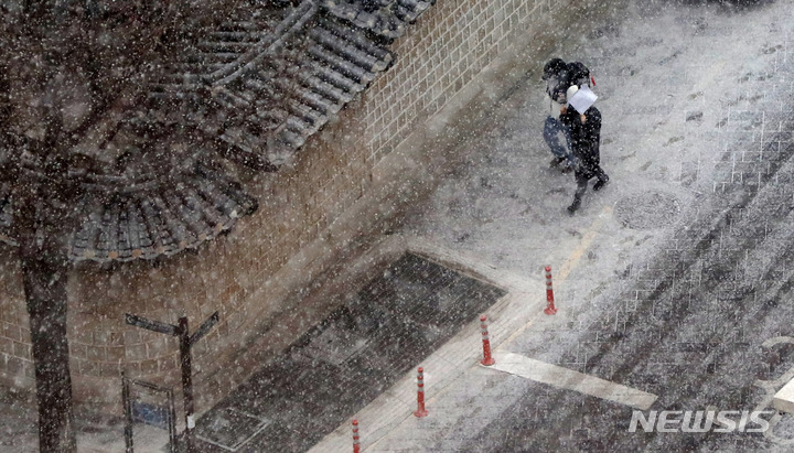 ソウル全域に大雪注意報