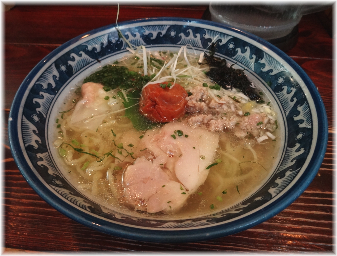 横濱元町本丸亭　梅鶏塩ら～麺