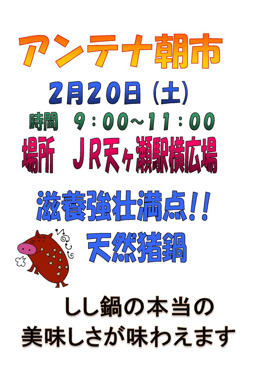 アンテナチラシ