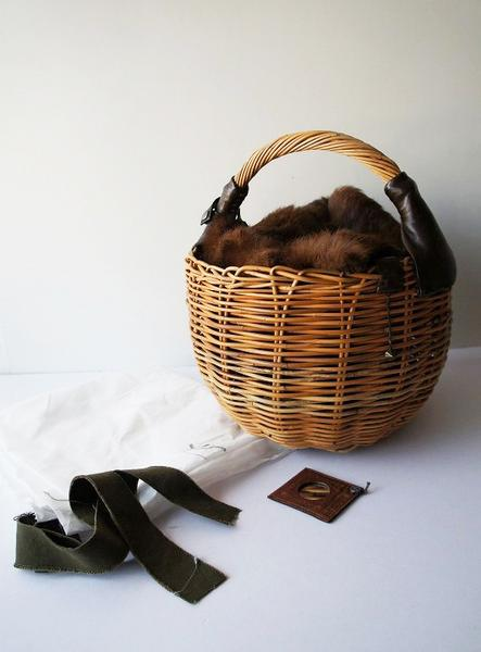 エバゴス EBAGOS かごバッグ バケツバッグ バスケット（□エバゴス  