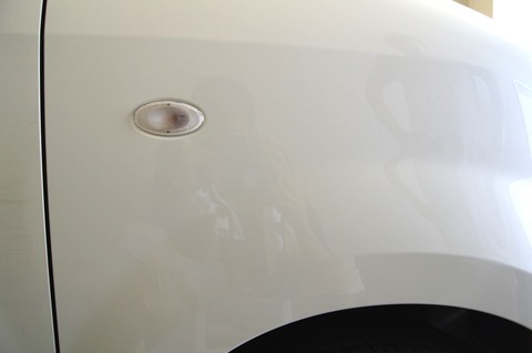 ワゴンRキズ取り磨き施工後