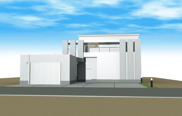 注文住宅 計画中 滋賀県 東近江市 能登川 モダン ガレージハウス 注文住宅 モダン住宅 デザイナーズ住宅 高級住宅 豪邸