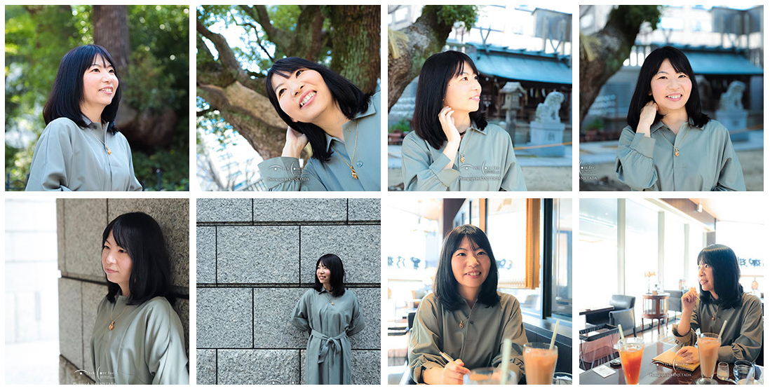 プロフィール撮影実績のページ