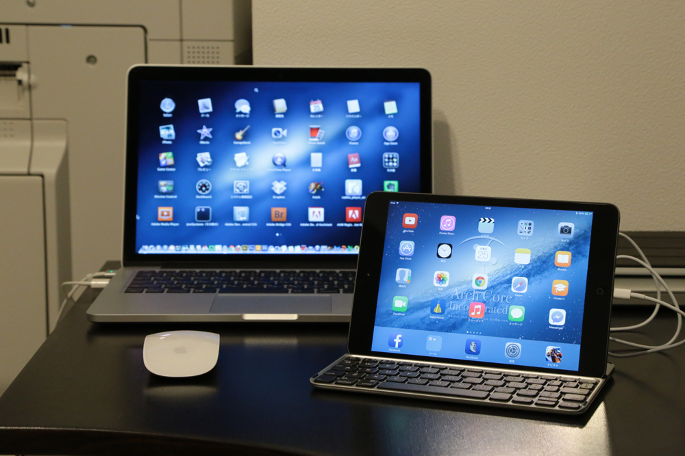 MacBook ProとiPad mini Retina