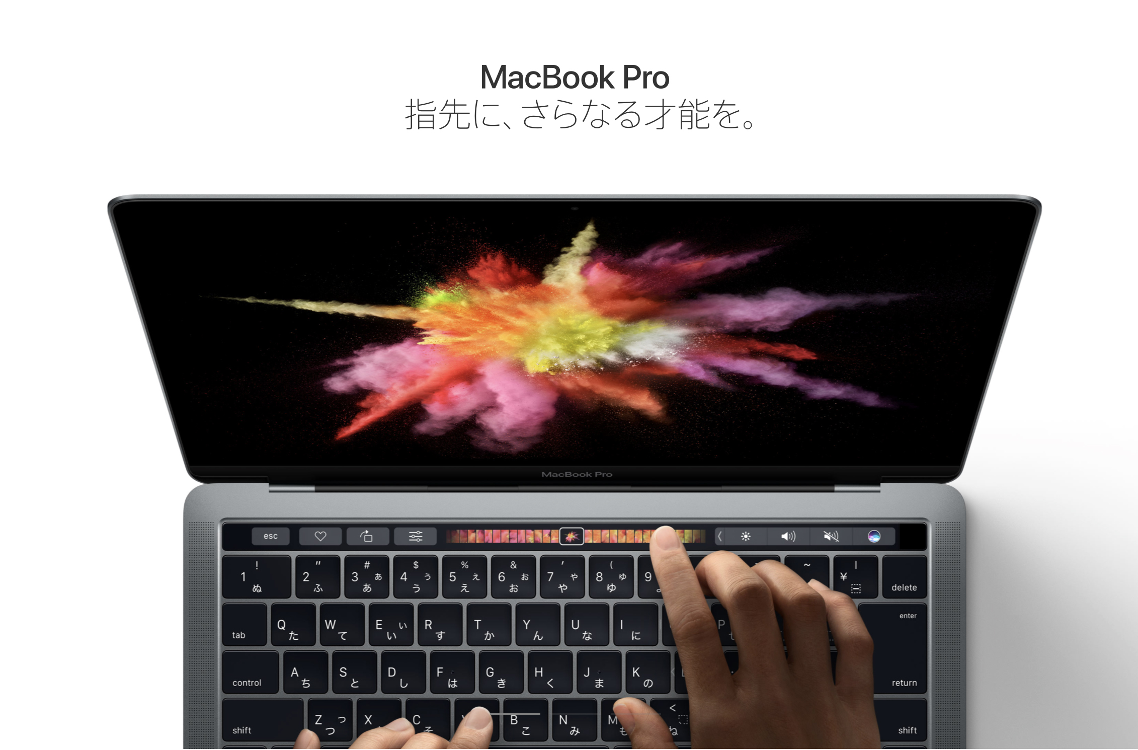 新しいMacBook Pro、発表01