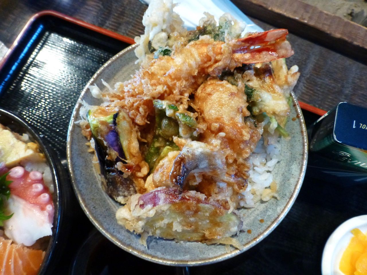 天丼(小)でも、十分過ぎるボリュームです!