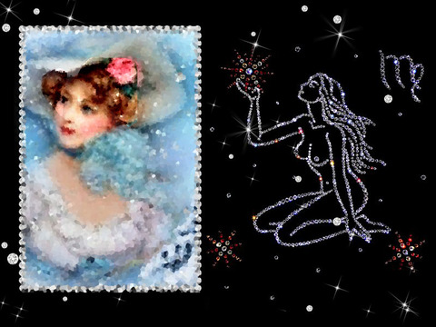 星占いフォトコラージュ乙女座